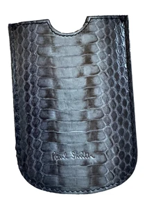 Snakeskin Grey/Blue Snake Skin Business card Case Paul Smith - Picture 1 of 3