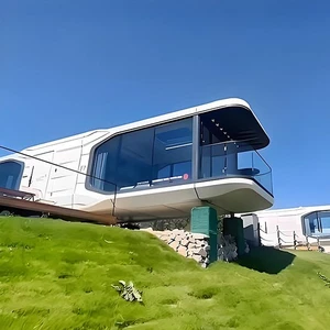 Leak Proof Modular Prefabricated Recreational Villa Space Capsule Tiny Home - Picture 1 of 7