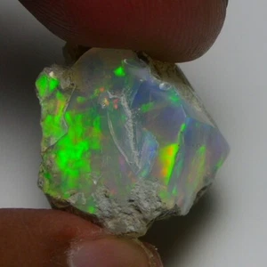 Natural White Opal Rough 33.60 CTS, Ethiopian Welo Opal Raw Gemstone For Jewelry - Picture 1 of 19