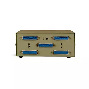 DB25 ABCD 4 Way Switch Box - Beige - Picture 1 of 1