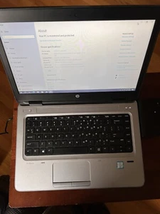 HP ProBook 640 G2 14" Laptop Intel i5-6300U 2.4GHz 8GB Win10 Pro LTE Module - Zdjęcie 1 z 7