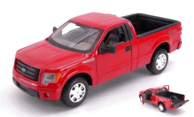 MODELLINO FURGONE STATICO MAISTO FORD F-150 STX 2005 ROSSO MODELLISMO SCALA 1/27 - Immagine 1 di 4