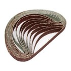 10x Schleifbänder für Druckluft Bandschleifer Korn 60