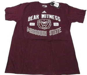 New Missouri State Bears "Bear Witness" Mens Size XL Adidas Shirt $25 - Picture 1 of 6