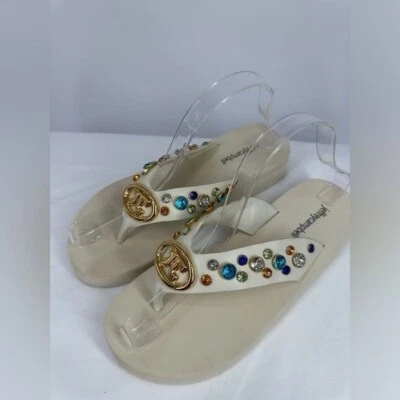 Jeffrey Campbell | Chanclas para mujer 8 Iconics plataforma con joyas Foto 1 de 4