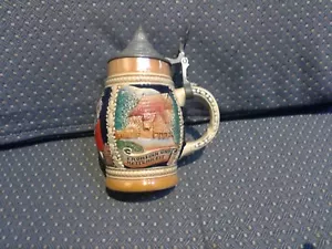 VINTAGE GERMAN BEER STEIN MARZI AND REMY MARKED 3052 AND FOREIGN - Picture 1 of 4