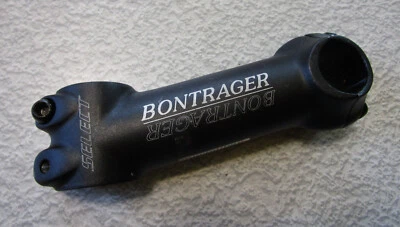Bontrager Select threadless stem 110mm 10 degrees 1 1/8 steerer 1" bars 171g - Image 1 of 4