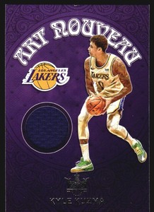 2020-21 Court Kings Art Nouveau Materials #23 Kyle Kuzma Jersey
