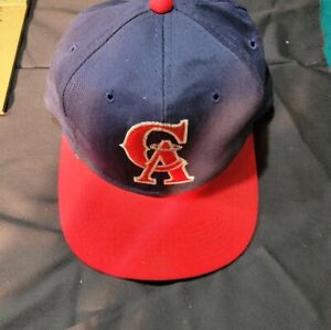 Vintage Los Angeles Angels Blue And Red Snap Back one Size Fits All. Outdoor Cap
