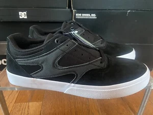 DC Kalis Vulc Herren Gr. 11,5 Skateschuhe schwarz/schwarz/weiß - Bild 1 von 7