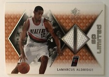 2007-08 SP Rookie Edition SP Limited LaMarcus Aldridge #SP-LA Jersey Patch RARE