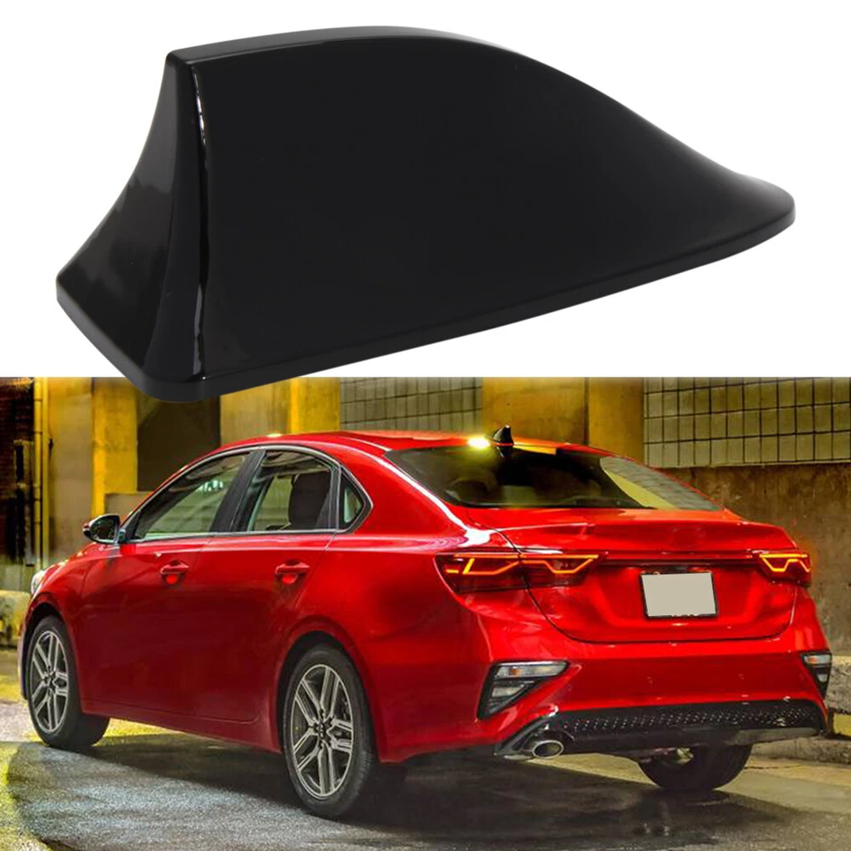 Car AM/FM Signal Shark Fins Roof Radio Aerial Antenna Cover For Kia Forte Forte5 - Image 1 of 4
