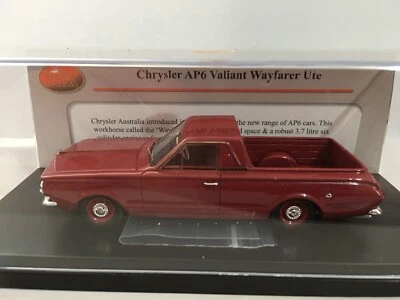 1/43 TRAX TRR117B 1965 Chrysler Valiant  Ute RED - Image 1 of 3