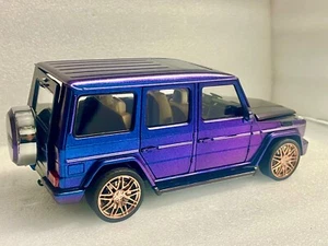 Mercedes-Benz G-Wagon Custom Chamäleon Lack GOLD Brabus Felge W463 Einzelstück 1:18 - Bild 1 von 20