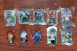 NEON GENESIS EVANGELION japan Anime / Manga Keychain Mini Figure FULL SET  1997 - Picture 1 of 2