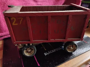 Vintage Johnny Eck Circus Wagon - 27 Richardson - Wooden - Picture 1 of 8