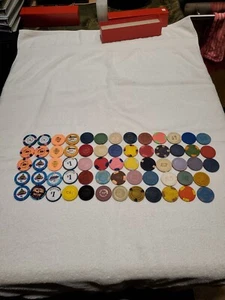 Casino Chip Lot Of 63. California Casinos - Picture 1 of 7
