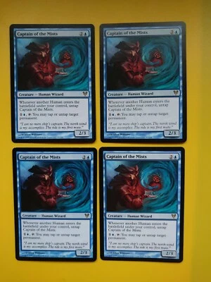 MTG Card. Captain of the Mists playset. Avacyn Restored rare wizard - Image 1 of 4