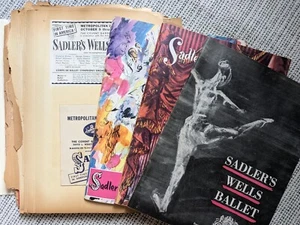 Lot 13 Vintage 1940s–50s Sadler’s Wells Ballet NYC Programs/Metropolitan Opera - Picture 1 of 22