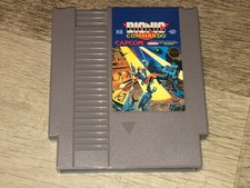 Bionic Commando Nintendo Nes Cleaned & Tested Authentic