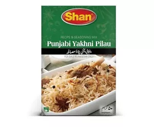 Shan Punjabi Yakhni Pilaf/Pilau/Pulao Masala Mix 50g - Bild 1 von 6