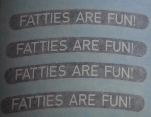 FAT TIRE bike rim decals  "Fatties are Fun!" Borealis Surly Farley Fatty BIG - Picture 1 of 4