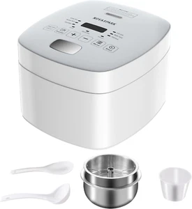 Low Carb Rice Cooker Stainless Steel Inner Pot, Stainless Steel Rice Cooker Smal - Picture 1 of 12