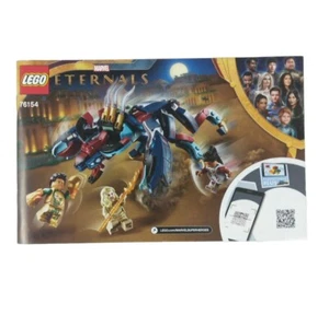 LEGO® Marvel Eternals Deviant Ambush Set 76154 Istruzioni 6338609 Libretto - Foto 1 di 6