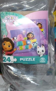 Gabby's Dollhouse,24 Big Piece Puzzle`15 Inch X 12 1/2 Inches-NEW STOCK - NO BOX - Picture 1 of 5