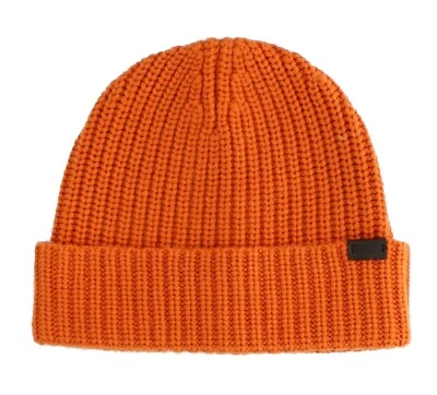 Coach Cashmere Beanie Hat Unisex Solid Rib Knit Cap 83148 MSRP $128 - Image 1 of 4