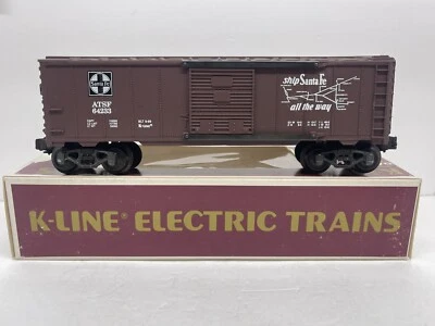 K-Line Classics O Gauge Santa Fe #K-64233 Super Chief Map Car No.3 Box Car 1 - Image 1 of 4