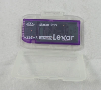 Lexar Media 256MB Memory Stick Select 128 MB (MS256-132) - Image 1 of 2