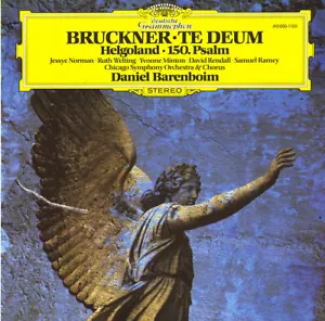 BRUCKNER Te Deum Helgoland Psalm 150 NORMAN MINTON BARENBOIM DGG 410650 LP NM- - Picture 1 of 3
