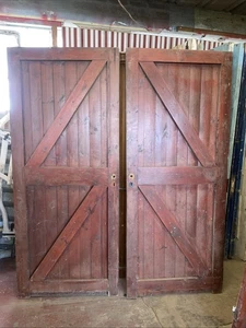 Two Ledge And Brace Doors - Picture 1 of 10