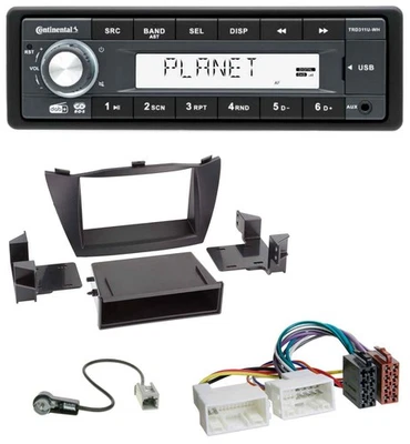 Continental MP3 AUX USB DAB 1DIN Autoradio für Hyundai Tucson (2010-2015) - Bild 1 von 4