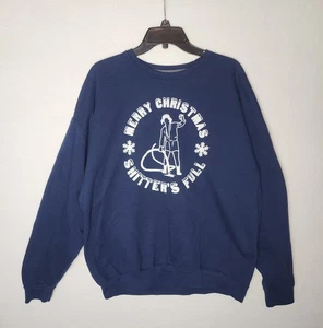 Weihnachtsferien Eddie "Shitter's Full" lustiges Sweatshirt mit Rundhalsausschnitt Herren 2XL - Bild 1 von 4
