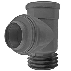 Steckabzweig DN 100 110 x 70 75 HT Abflussleitung Abwasser Rohrabzweig Airfit - Bild 1 von 1