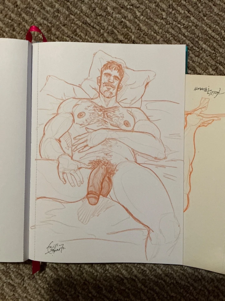 Фигурка Hk88 Muscle hunk рисунок иллюстрация Billy thrash beefcake гей int - Изображение 1 из 1