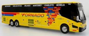 Prevost H3-45 Coach: Tornado Bus Company 1:87 Diecast Model Bus Iconic Replicas - Picture 1 of 7