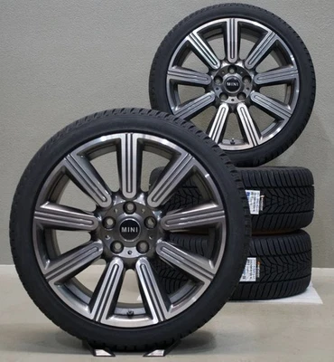 Original Mini F54 Clubman 18 Zoll 591 Winterräder Winterreifen Felgen DOT25 NEU - Bild 1 von 4
