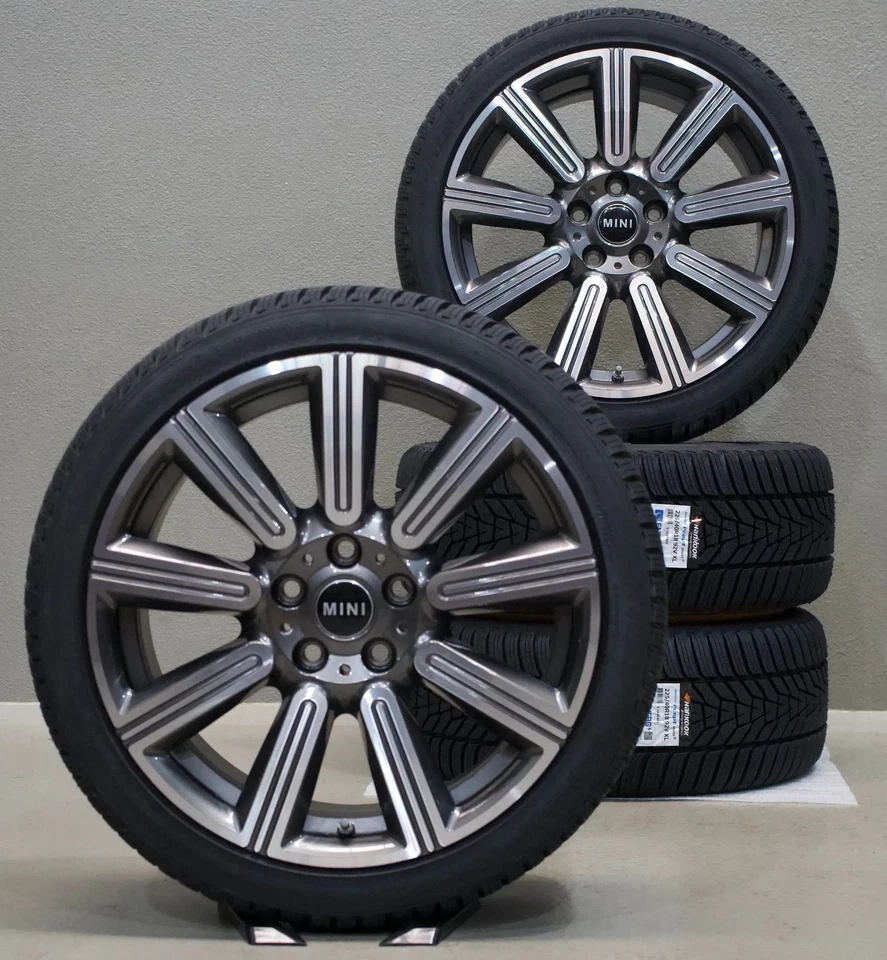 Original Mini F54 Clubman 18 Zoll 591 Winterräder Winterreifen Felgen DOT25 NEU - Bild 1 von 4