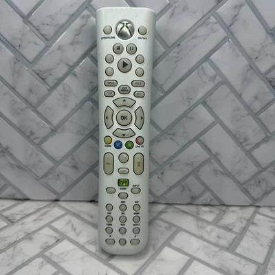 Microsoft X801979-002 Xbox 360 Universal Media Remote Control Tested SEE VIDEO - Image 1 of 4