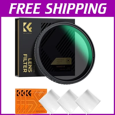 Lightweight 82mm Variable ND Filter - Control Exposure Smoothly and Effortlessly - Image 1 of 4