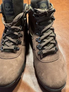 Timberlands size 11 waterproof boots dark brown  - Picture 1 of 10