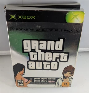Grand Theft Auto Double Pack III + Vice City Original XBOX With Manuals & Maps!! - Picture 1 of 7