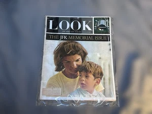Vintage Look Magazine JFK  Memorial Issue Jacqueline Kennedy - November 17, 1964 - Picture 1 of 2
