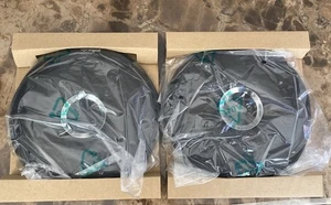 Juego de 2 Parrillas de Altavoces de Audio POLK Color Negro Plástico 6 1/2" Cubiertas ¡Nuevo!! - Imagen 1 de 4