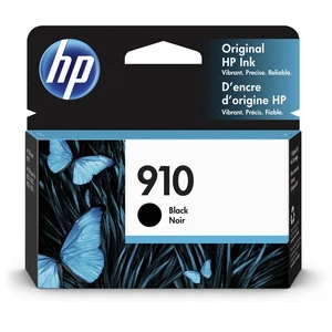 Oryginalny czarny wkład atramentowy HP 910 | Współpracuje z HP OfficeJet 8010, seria 8020, - Zdjęcie 1 z 1
