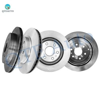 Juego de 4 rotores de disco de freno delanteros 325 mm-traseros 331 mm para GMC Acadia 2007-2016 Foto 1 de 4