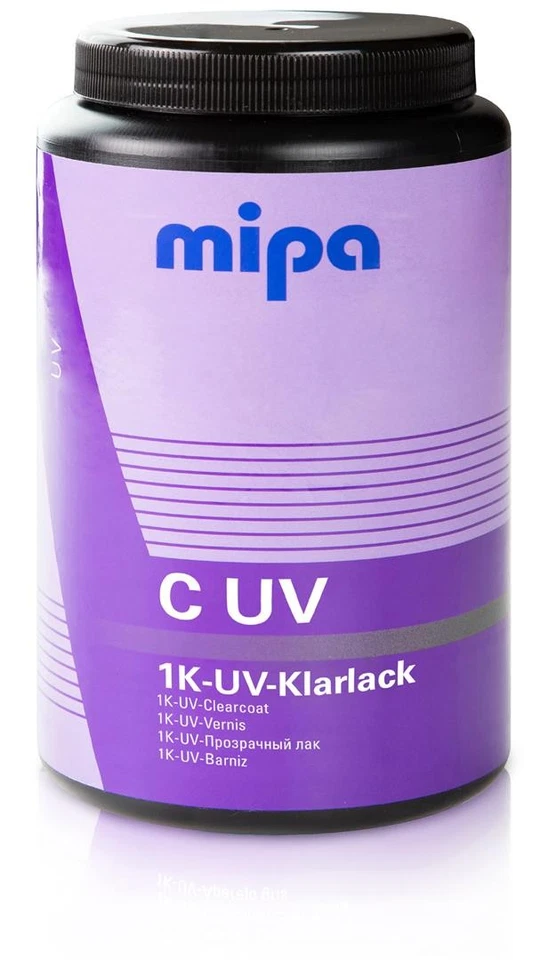 Mipa 1K Pintura Transparente UV 1 L - Imagen 1 de 1